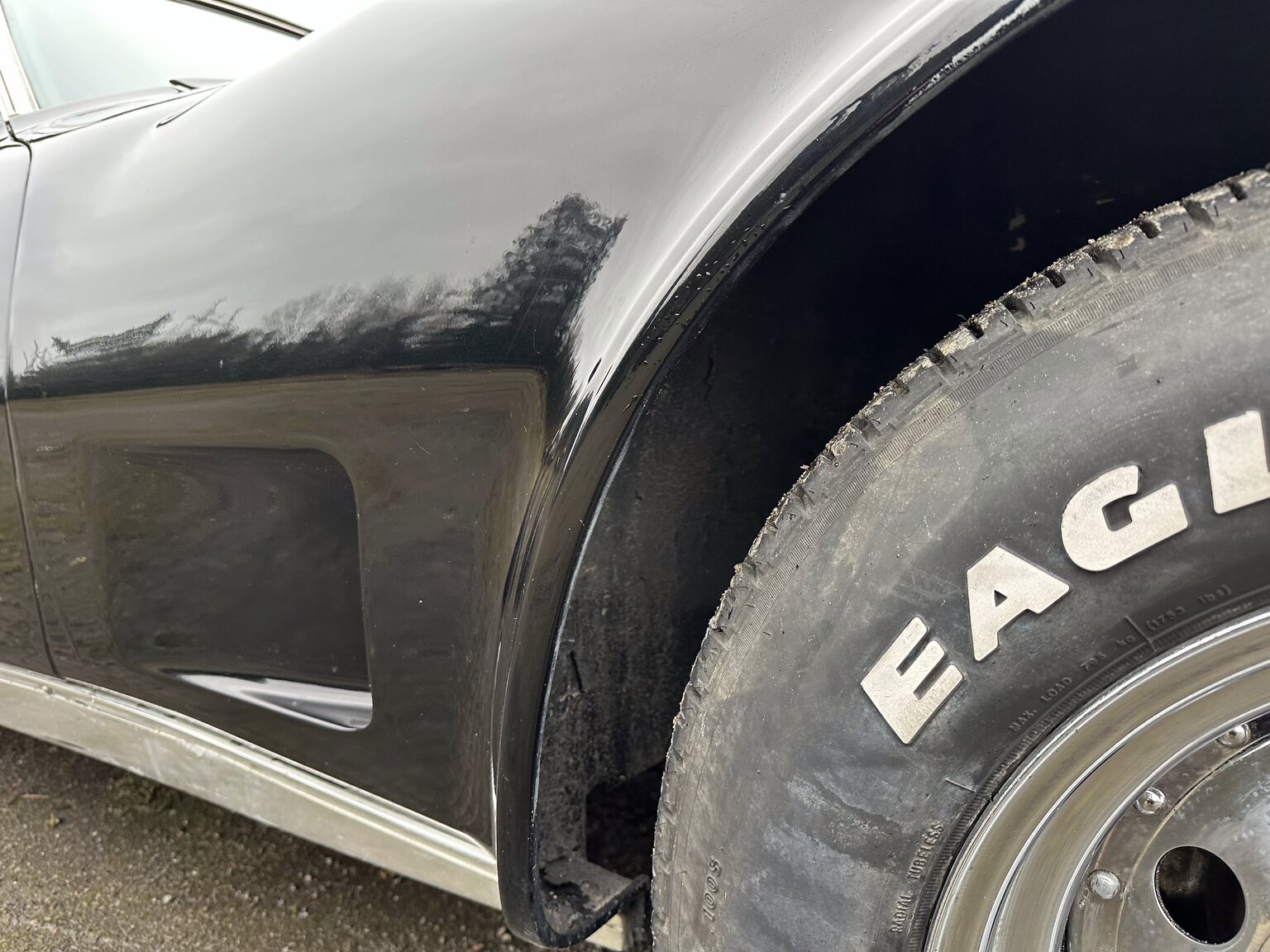 Exteriörbild på 1977 Chevrolet Corvette
