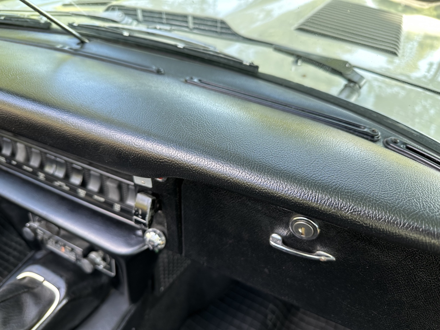 Innenraumfoto von 1969 Jaguar E-Type