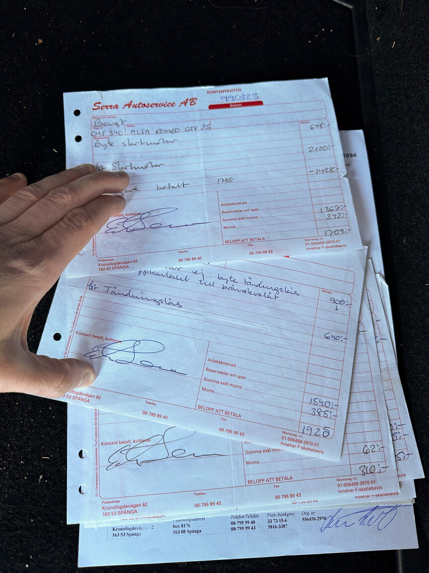 Documentation for 1985 Alfa Romeo GTV 6 2.5