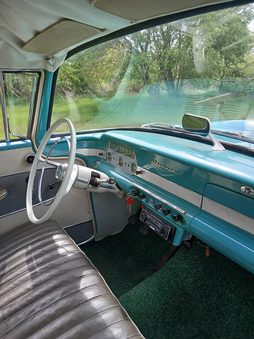 Interior image of 1958 Opel Rekord Olympia (1)