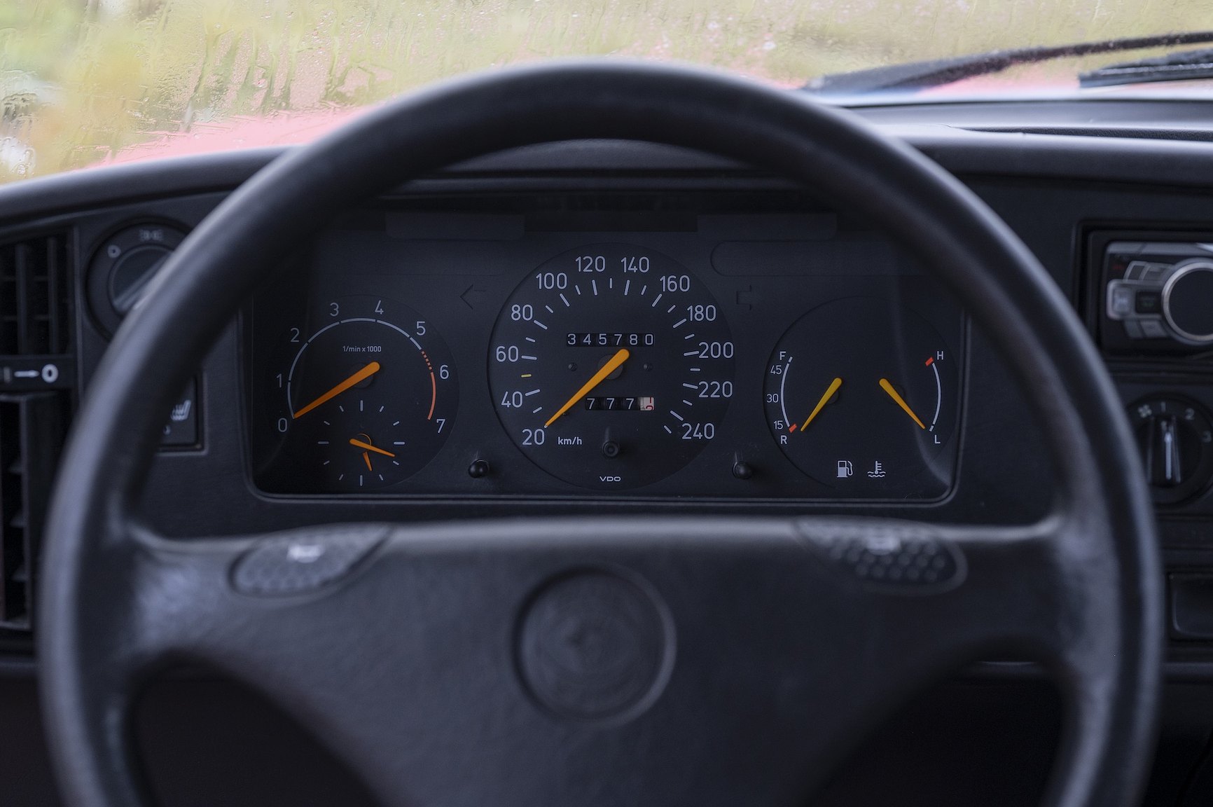 Interiörbild 1992 SAAB 900 S – NO RESERVE