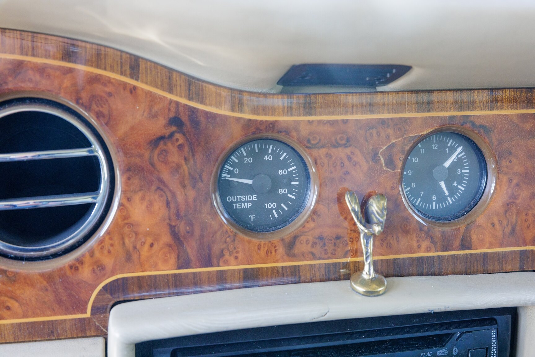 Interiörbild 1991 Rolls Royce Silver Spur LWB