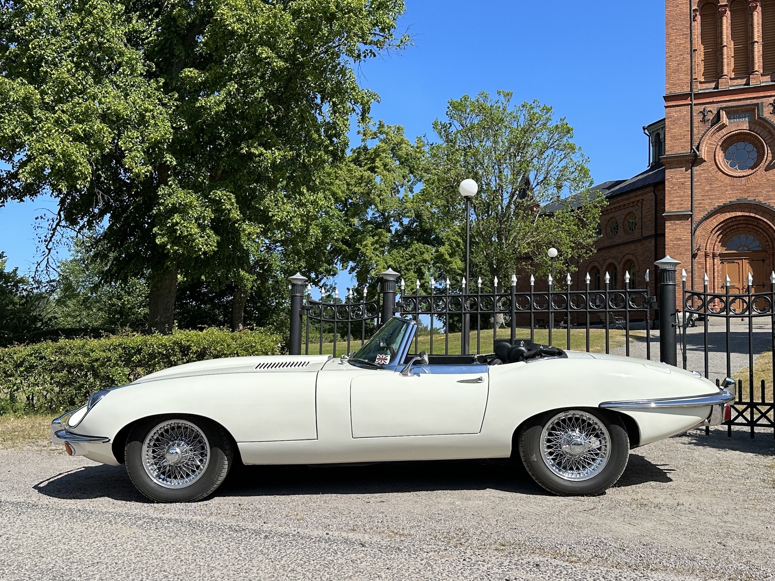 Exteriörbild på 1969 Jaguar E-Type