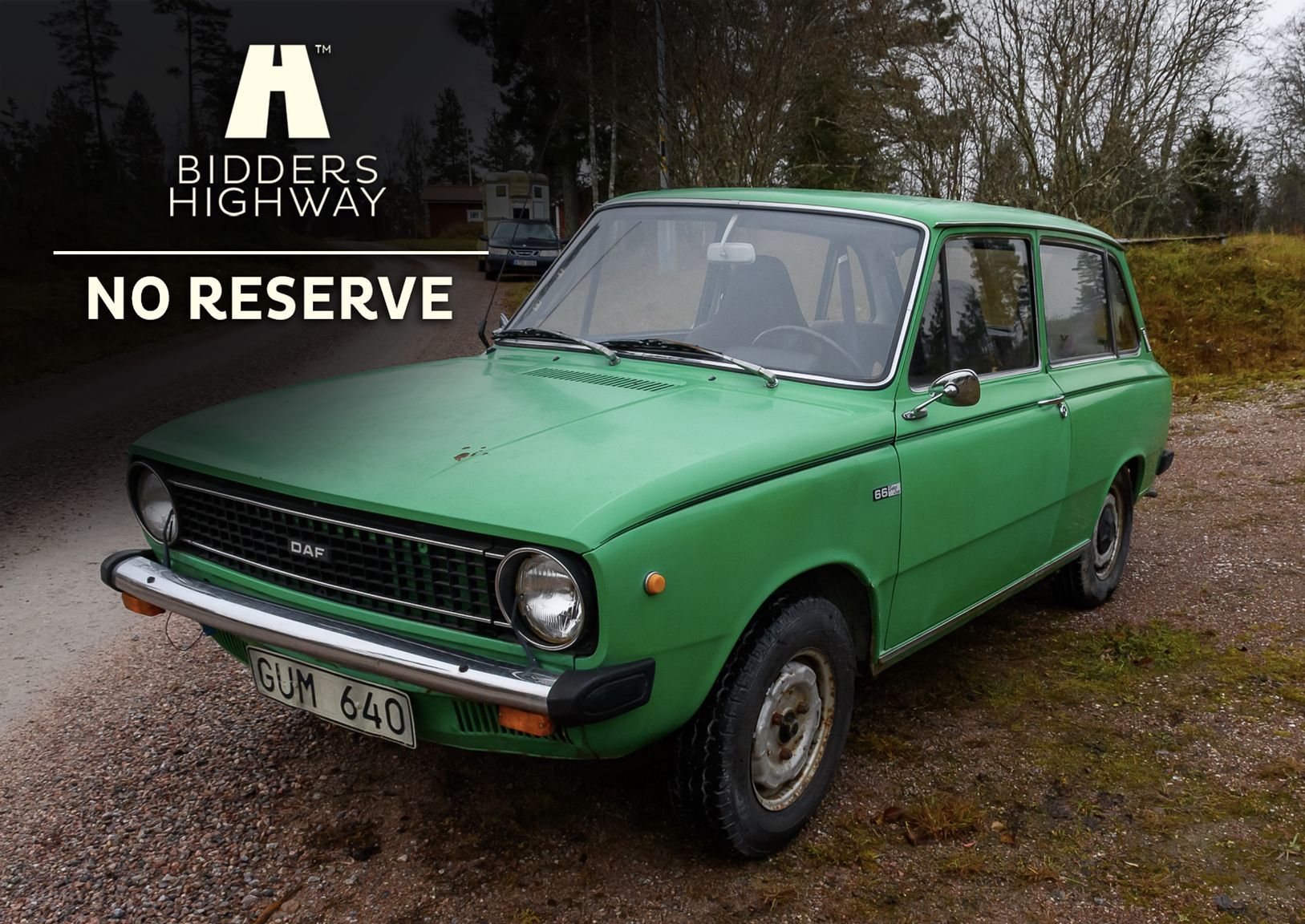 1974 DAF 6633 - NO RESERVE