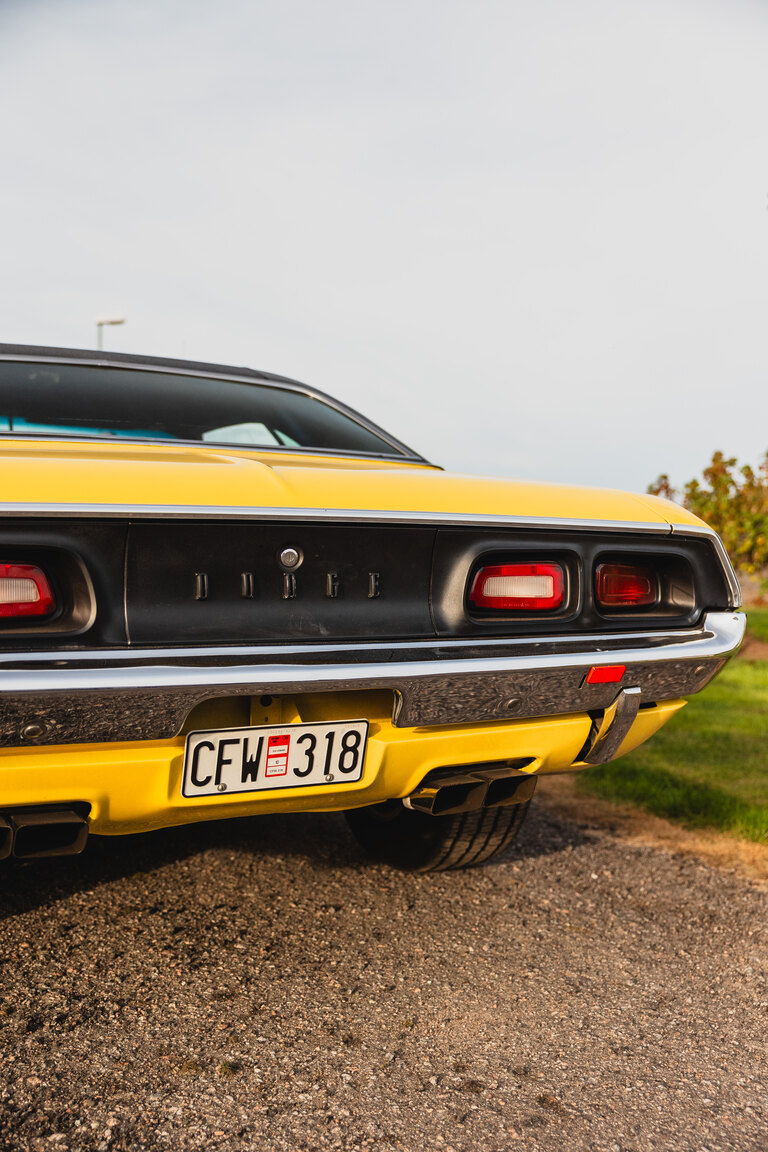 Exteriörbild på 1972 Dodge Challenger