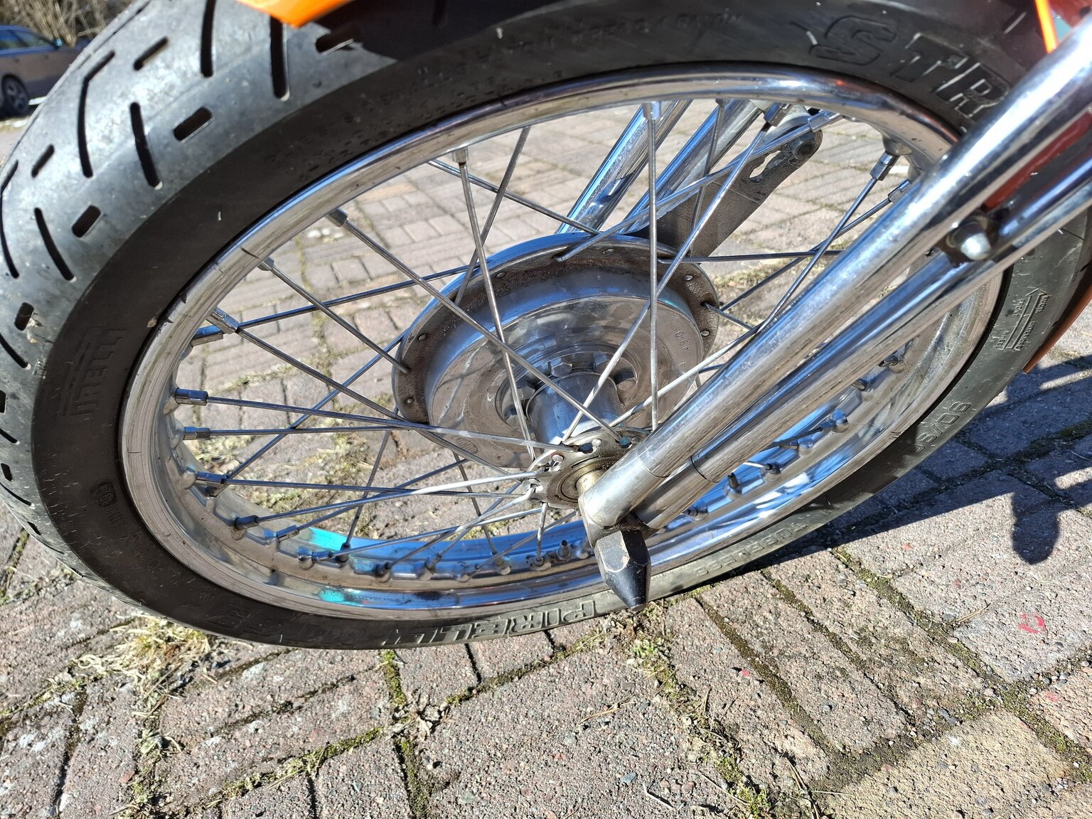 Aussenfoto 1953 Triumph Thunderbird Chopper