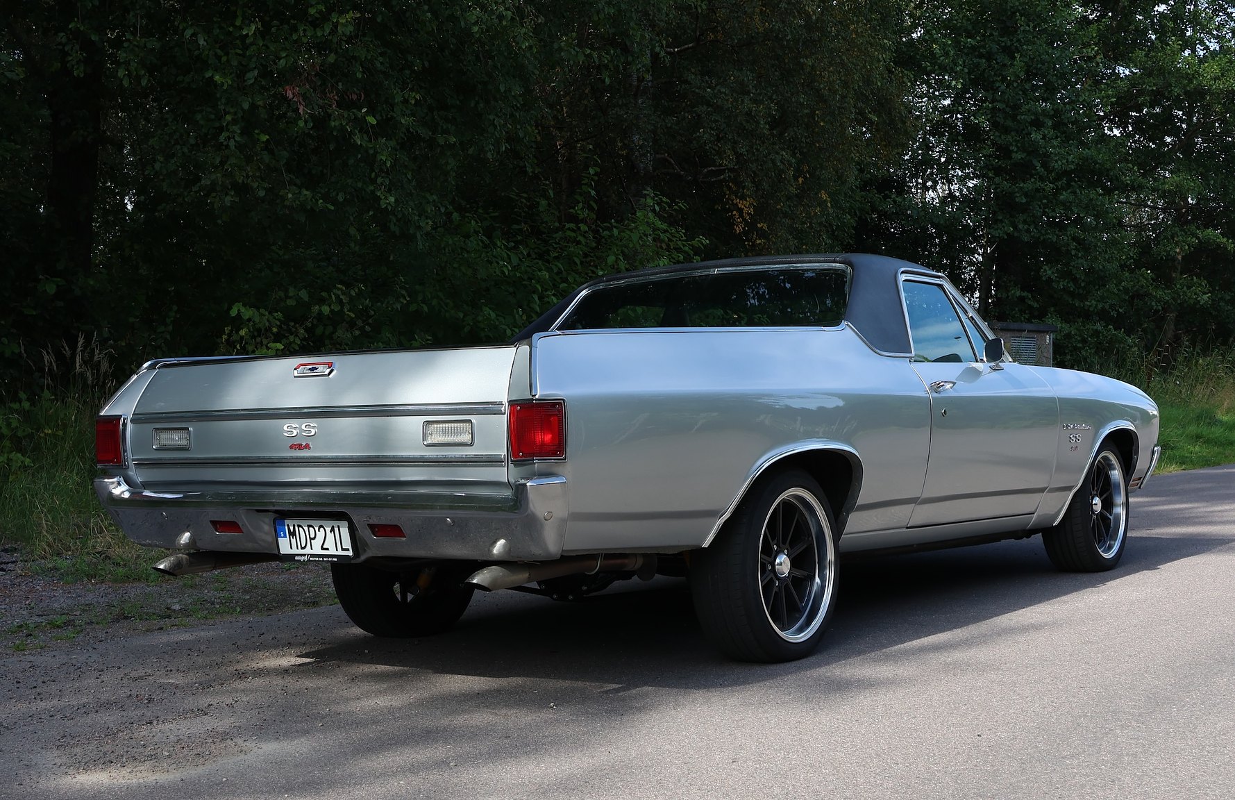 Exterior image of 1970 Chevrolet El Camino SS Tribute (6)