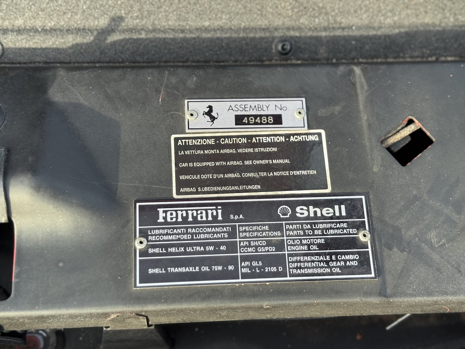 Image of 2003 Ferrari 575M Maranello mechanics