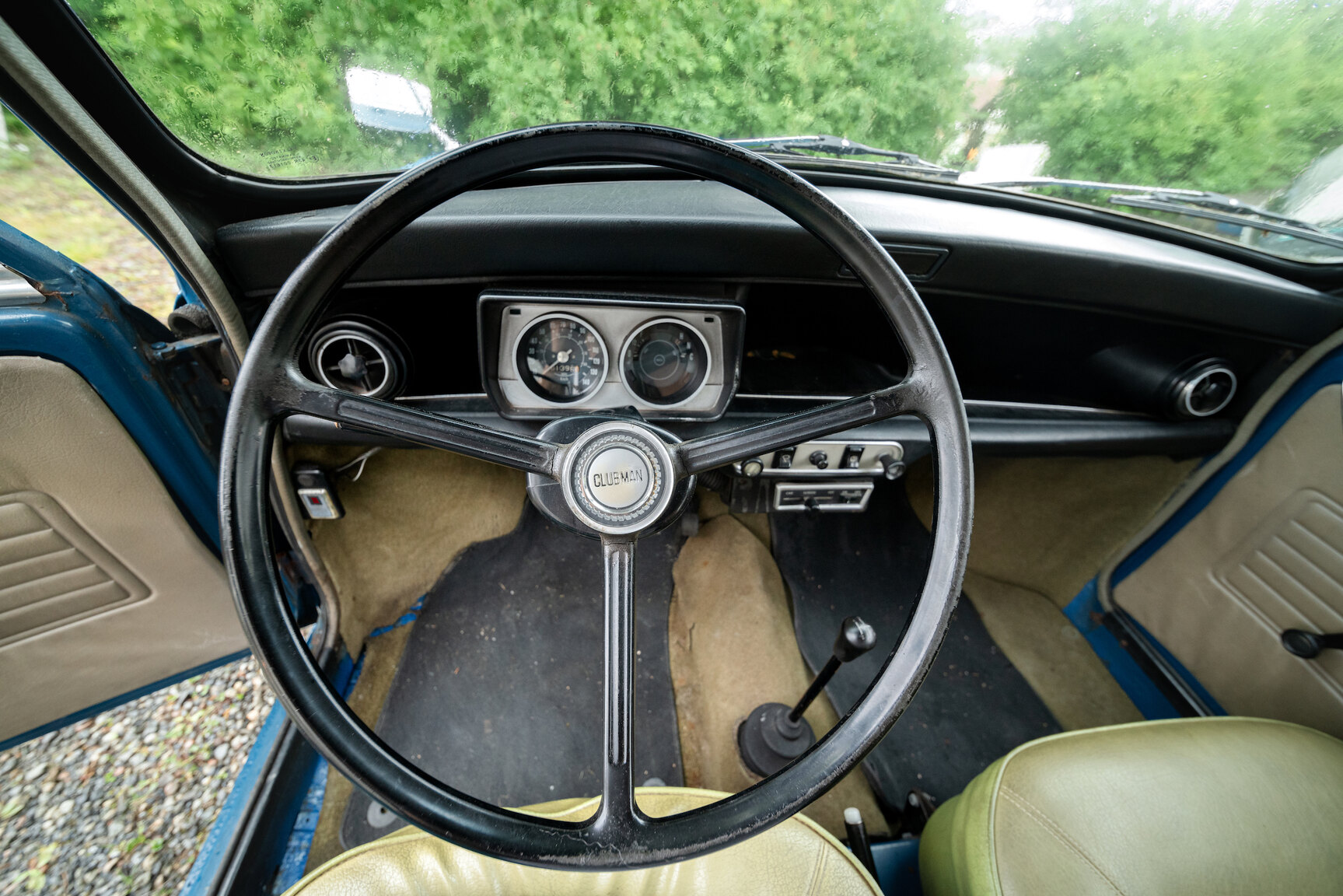 Innenraumfoto von 1972 Austin Mini 1000
