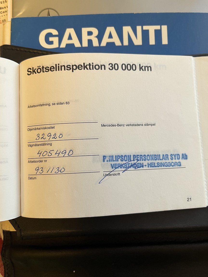 Dokumentation för 1992 Mercedes-Benz 600 SEL