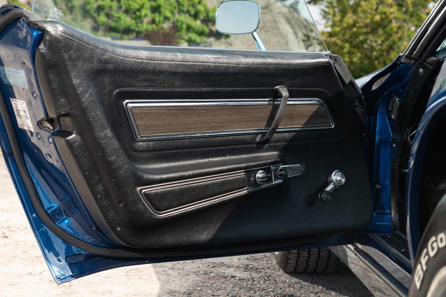 Interiörbild 1973 Corvette C3 Stingray (9)