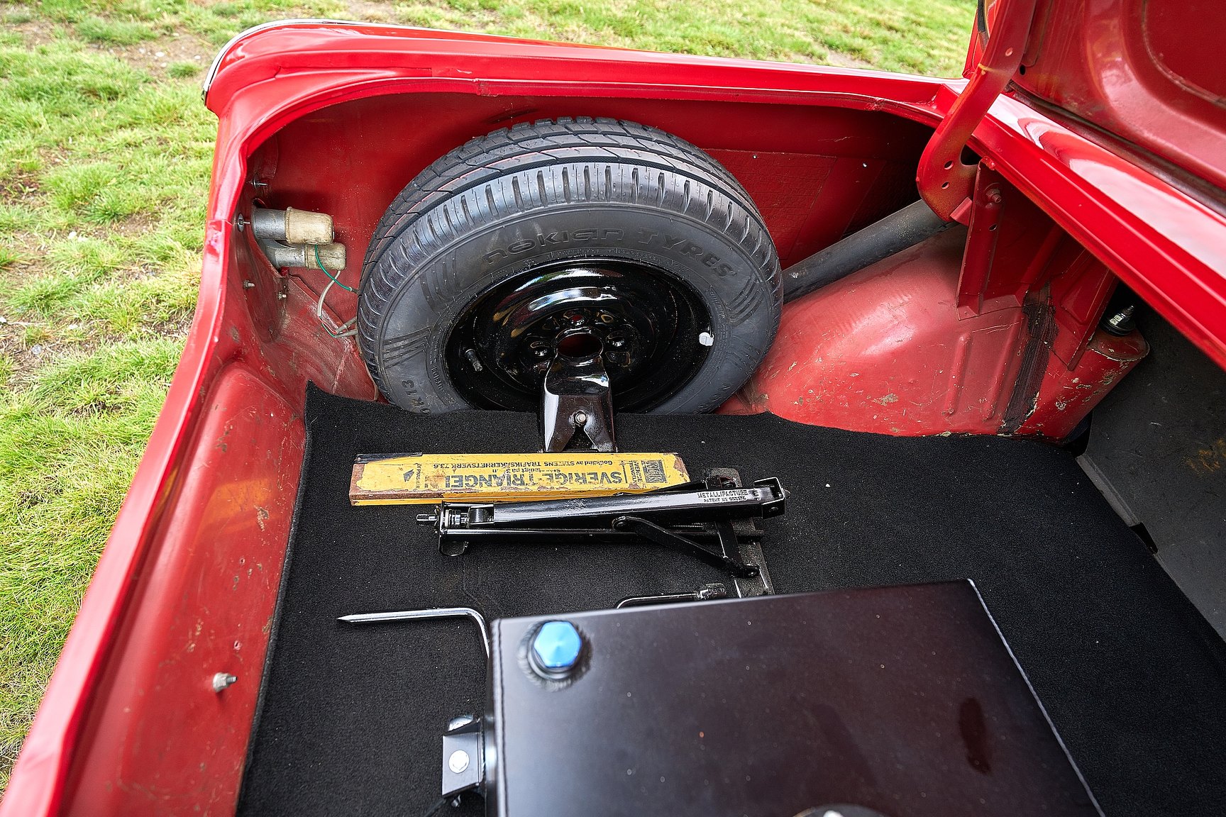 Interiörbild 1966 Ford Cortina GT