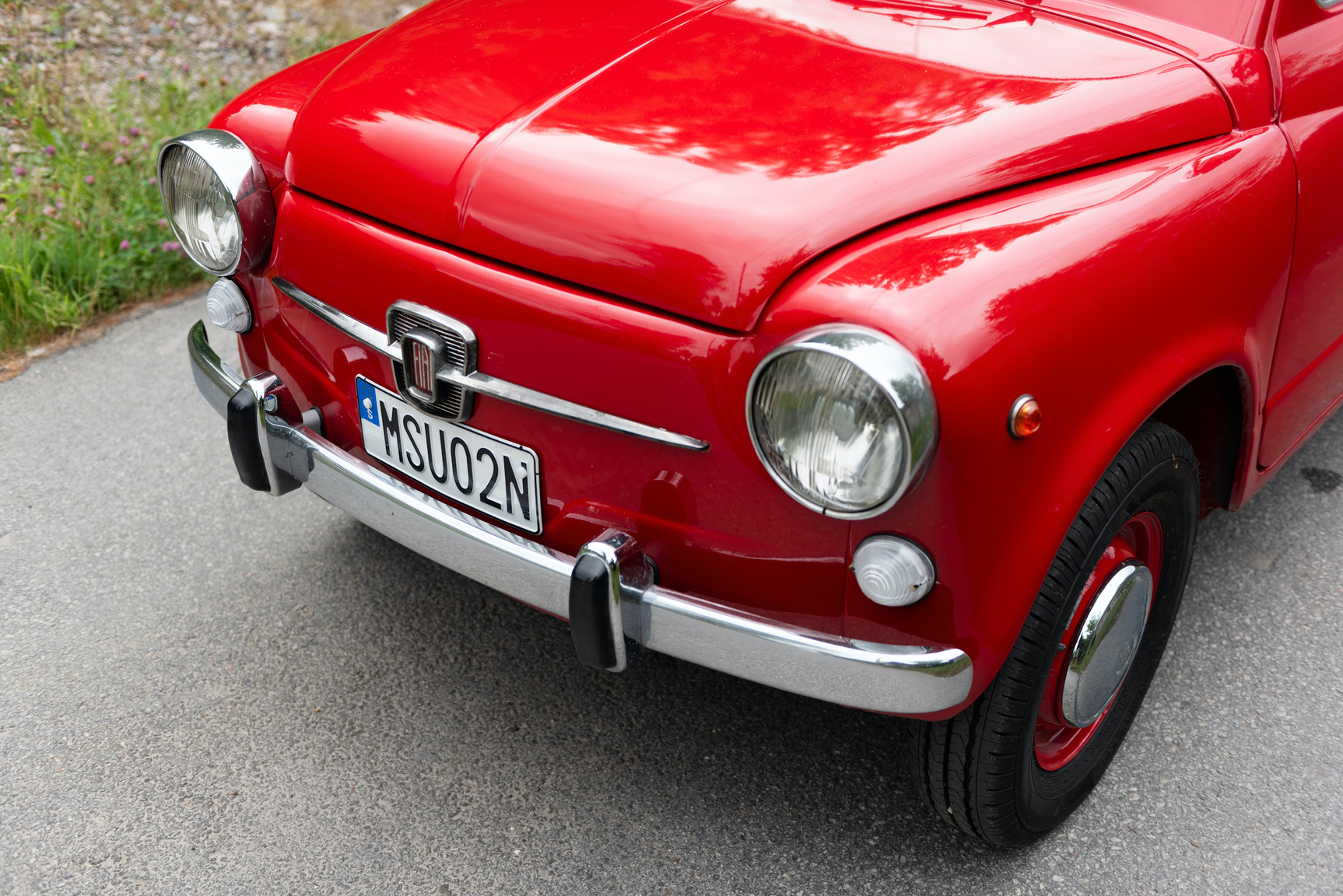 Exteriörbild på 1968 Fiat 600D