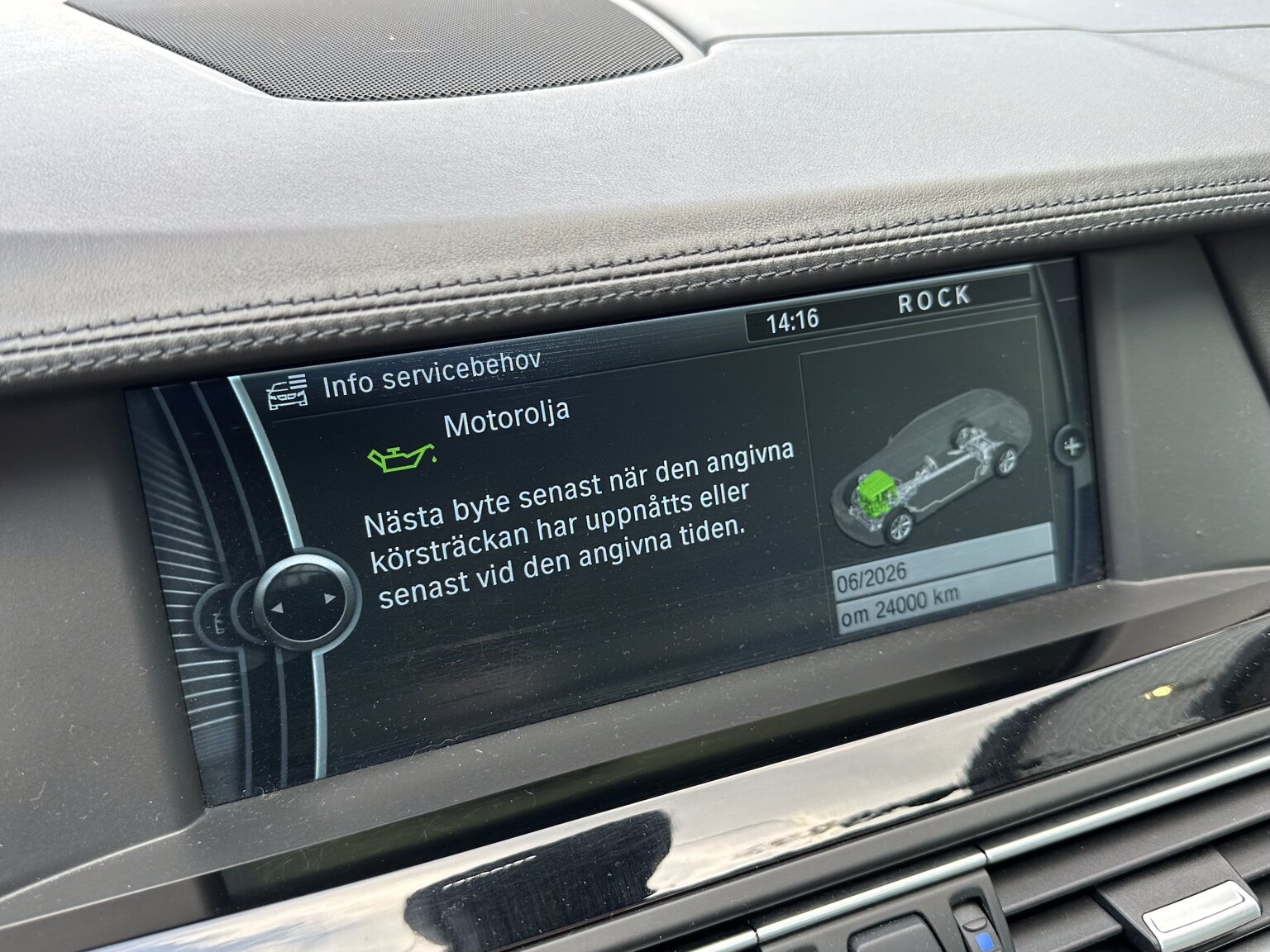 Interiörbild 2011 ALPINA B5 Bi-Turbo Touring Switch-Tronic