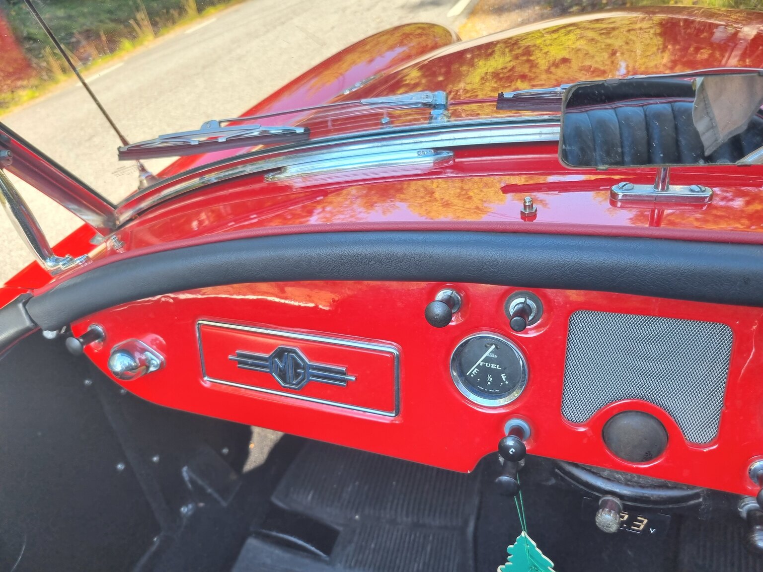 Innenraumfoto von 1956 MG MGA 1500