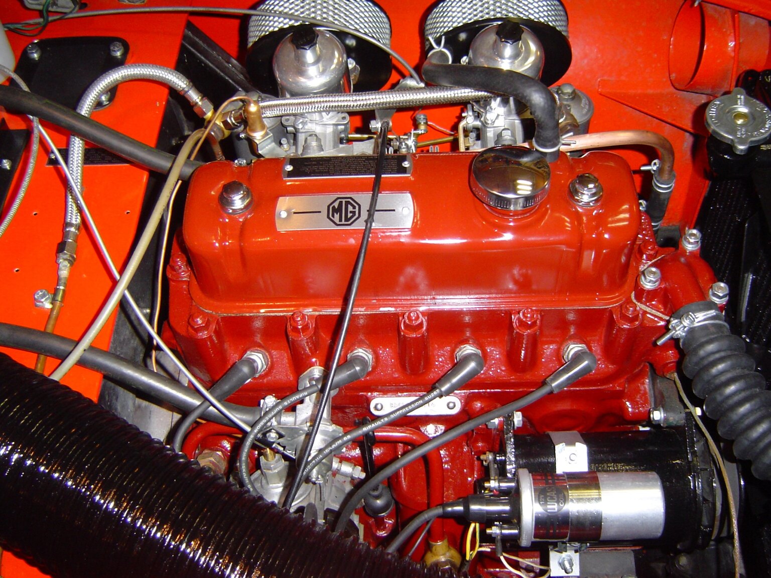 1956 MG MGA 1500, Mekanik