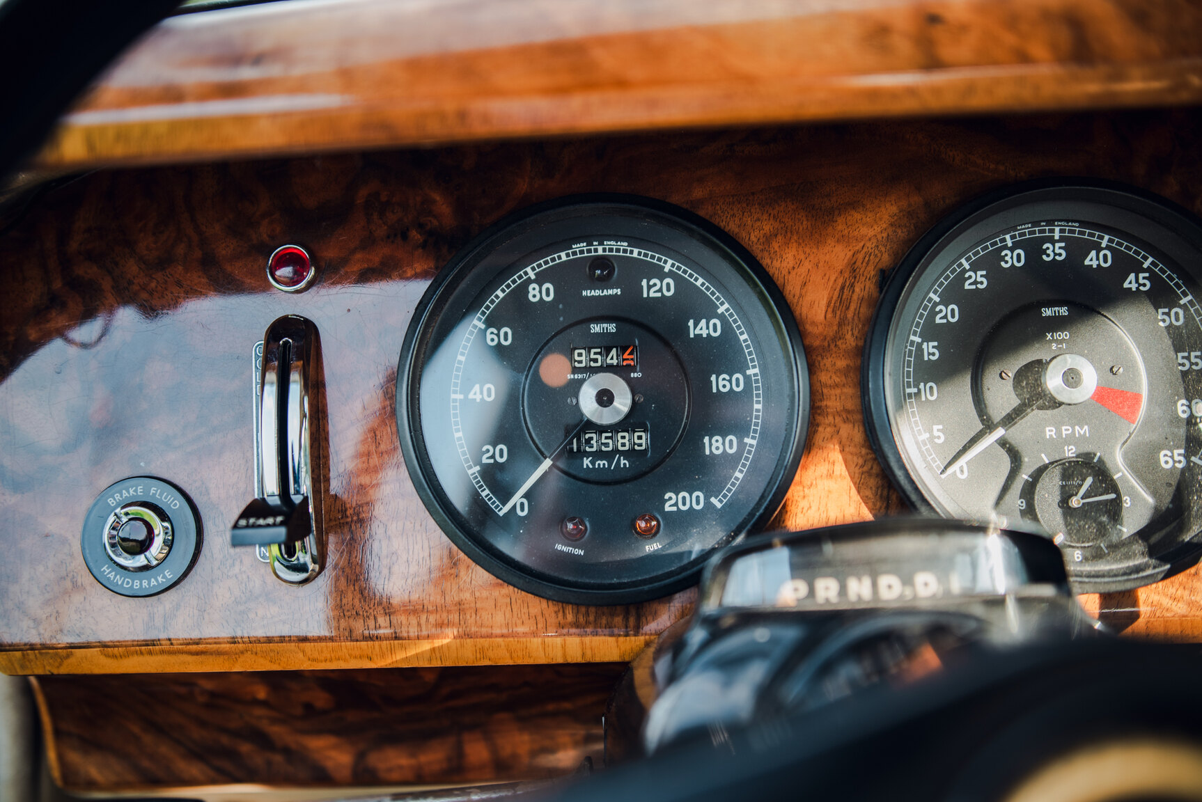 Interior image of 1965 Daimler 250 V8