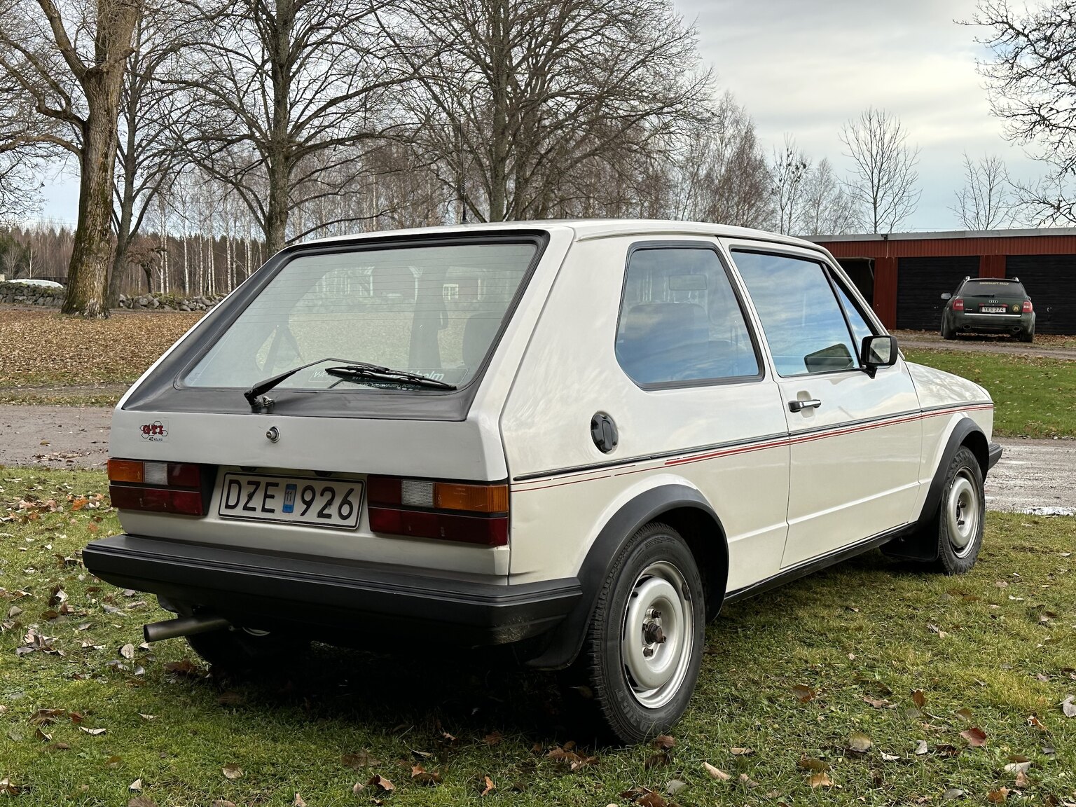 Exterior image of 1984 Volkswagen Golf GTI Special