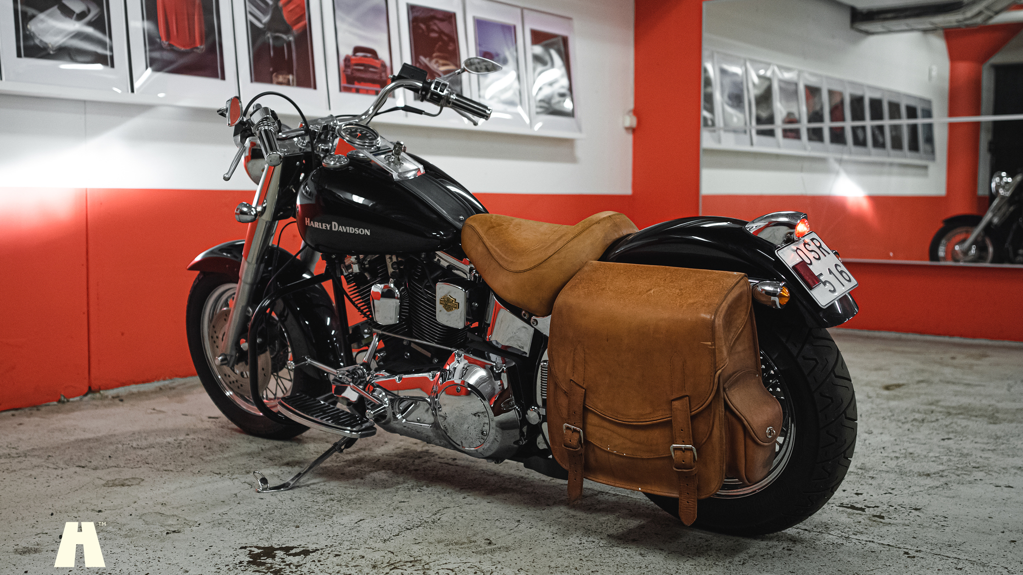 Exteriörbild på 1990 Harley Davidson Heritage Softail Classic Custom