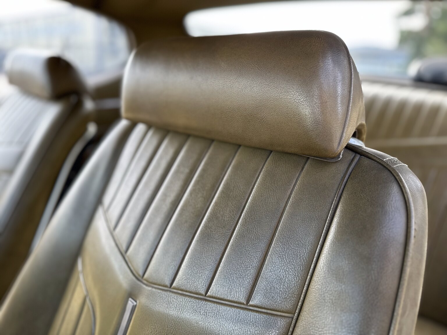 Interiörbild 1969 Pontiac GTO 406cid 