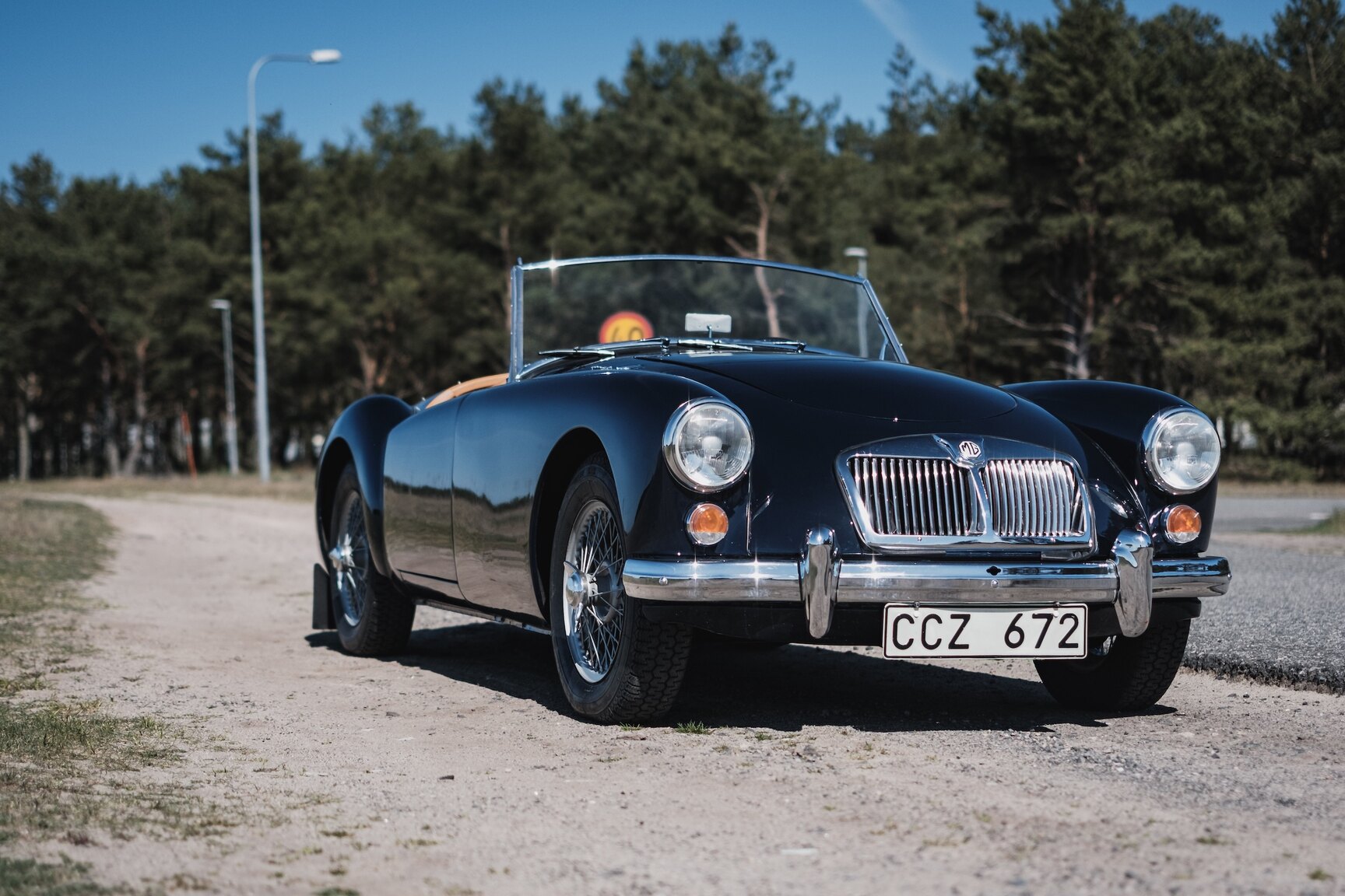 Exterior image of 1961 MG MGA 1600 mk2