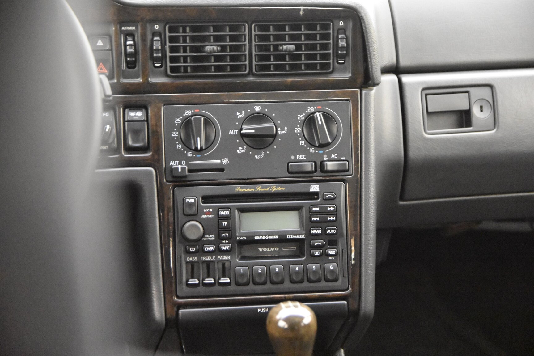 Interiörbild 1995 Volvo 850 T-5R Kombi