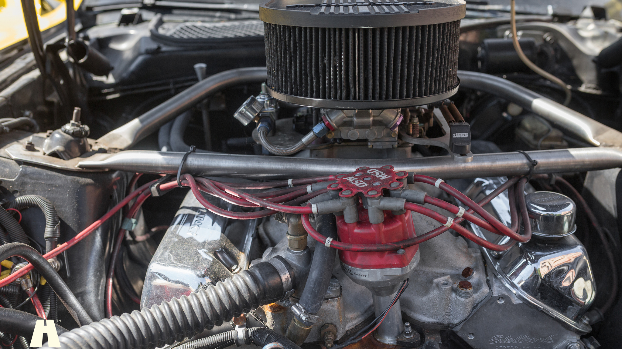 Image of 1971 Ford Mustang 429 Cabriolet mechanics (16)