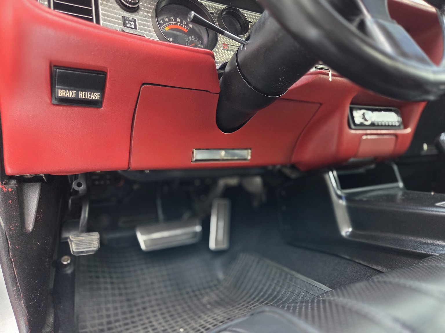 Interiörbild 1976 Pontiac Firebird Trans Am