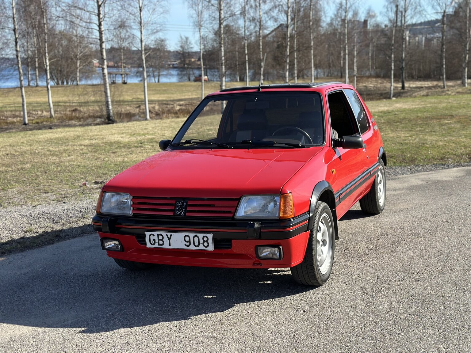 Exterior image of 1989 Peugeot 205 GTI