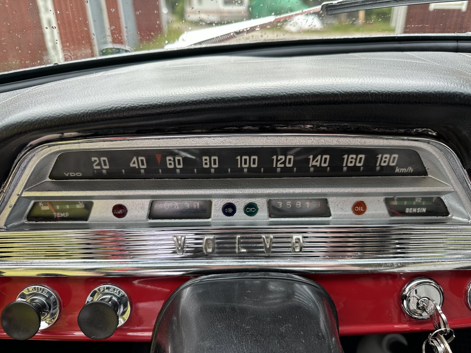 Interiörbild 1965 Volvo PV 544
