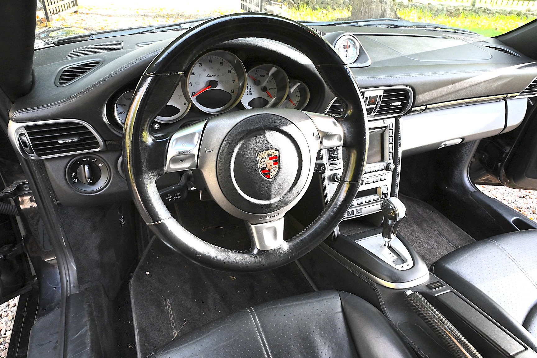 Interiörbild 2007 Porsche 911 997 Turbo