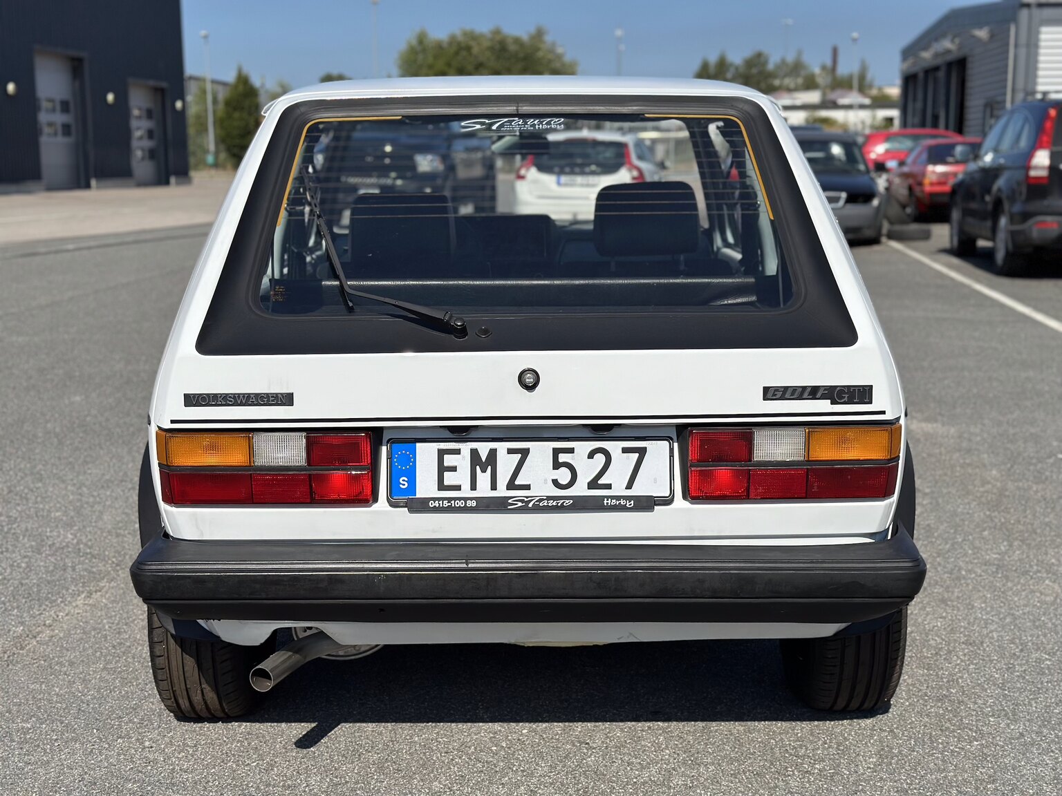 Exteriörbild på 1984 Volkswagen Golf GTI 
