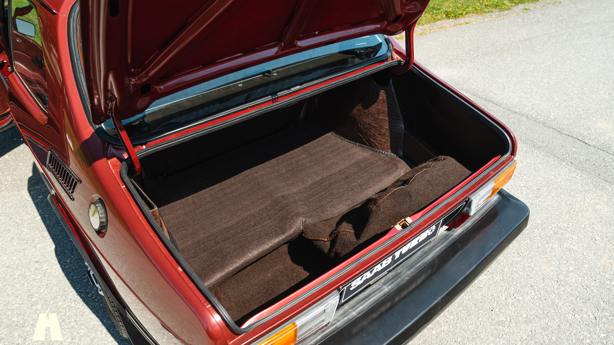 Interiörbild 1980 Saab 99 Turbo unikum