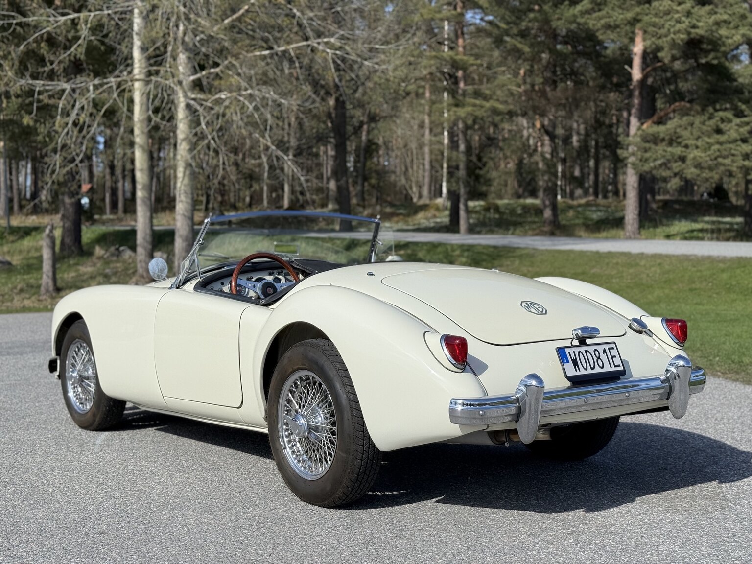 Aussenfoto 1959 MG MGA 1500