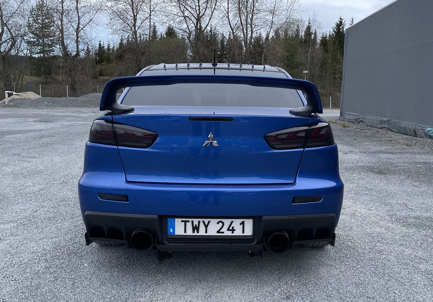 Exterior image of 2008 Mitsubishi Lancer EVO X