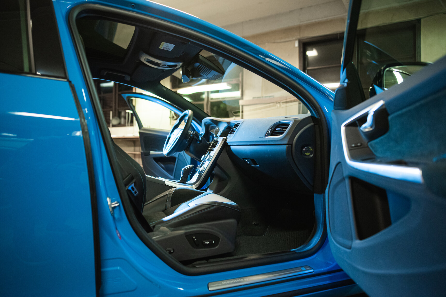 Interiörbild 2017 Volvo V60 Polestar T6 AWD
