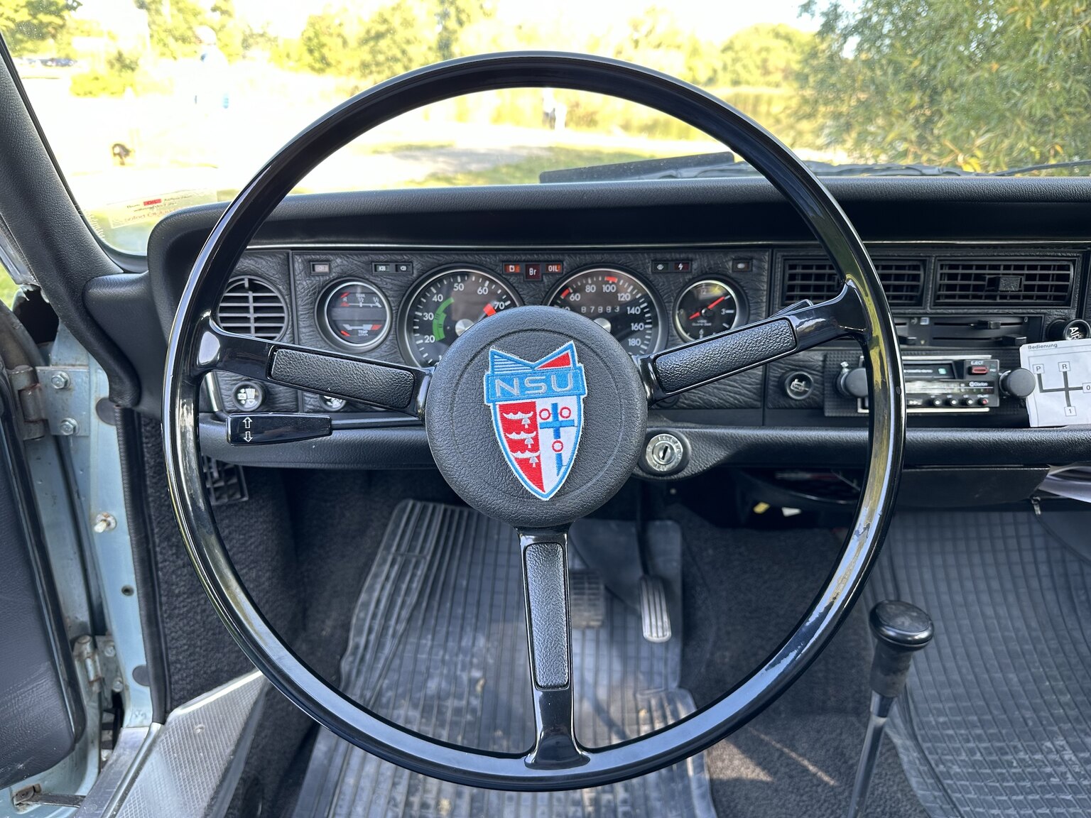 Innenraumfoto von 1975 NSU RO 80