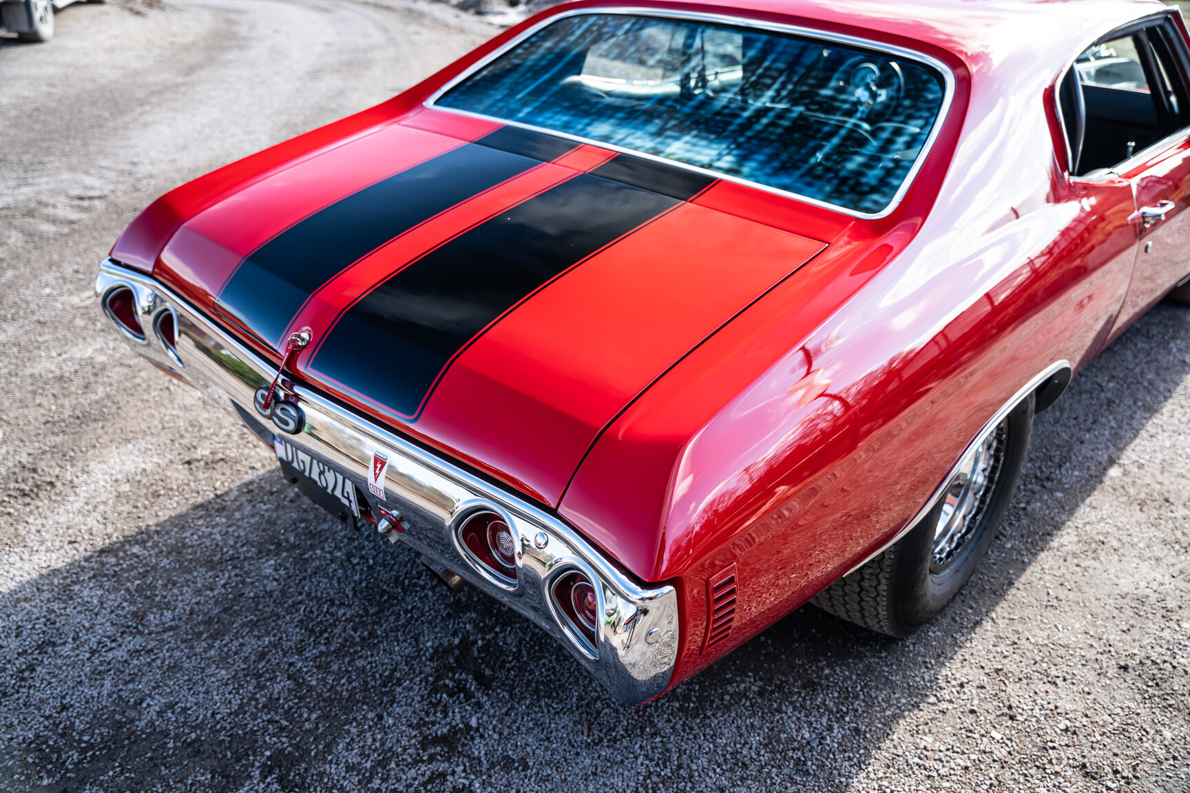 Exteriörbild på 1971 Chevrolet Chevelle SS