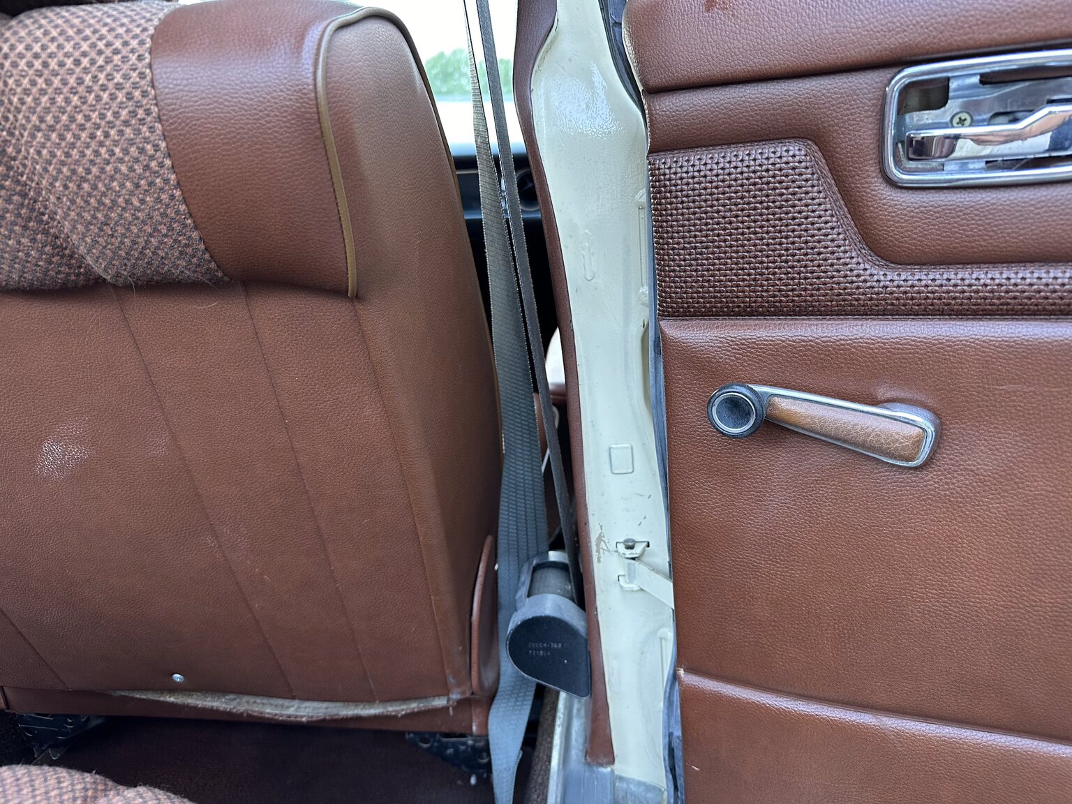 Interiörbild 1974 Mercedes Benz 230.6