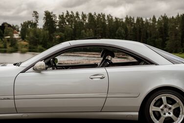 Exterior image of 2002 Mercedes-Benz CL 600