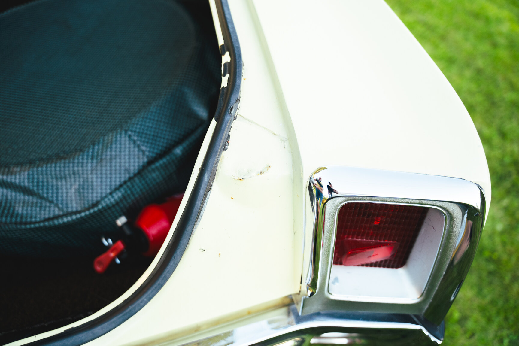 Interiörbild 1967 Oldsmobile Cutlass Supreme Cabriolet