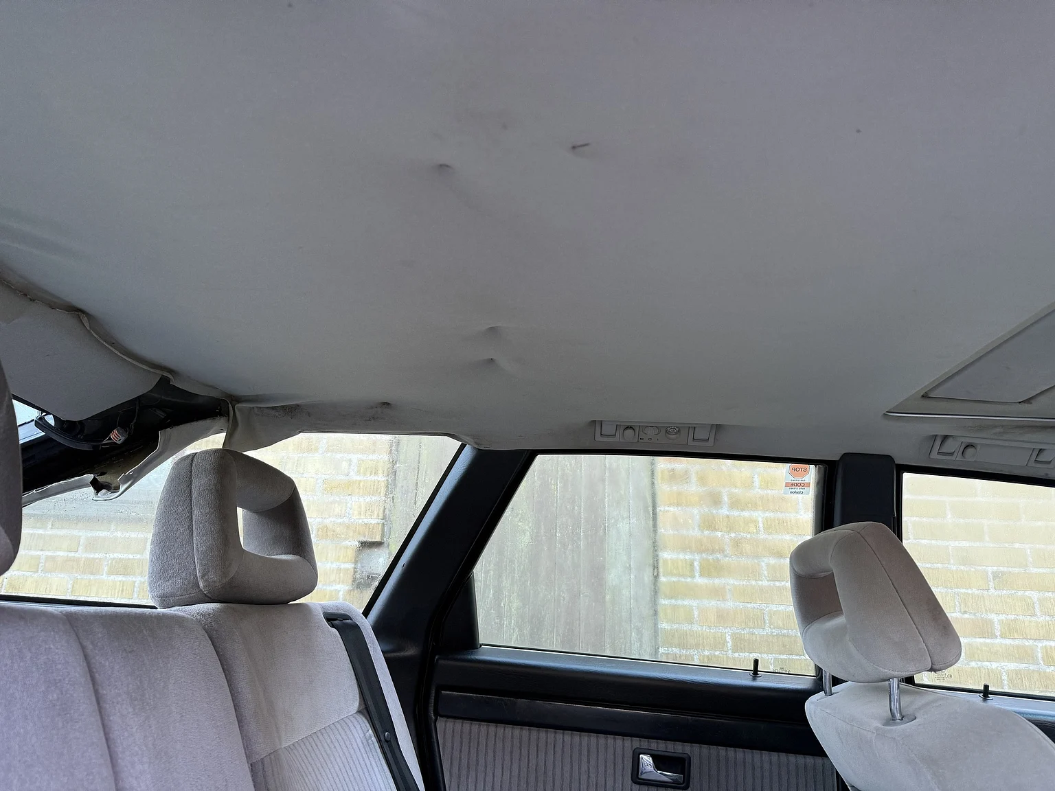 Interiörbild 1990 Audi 100 Avant (25)