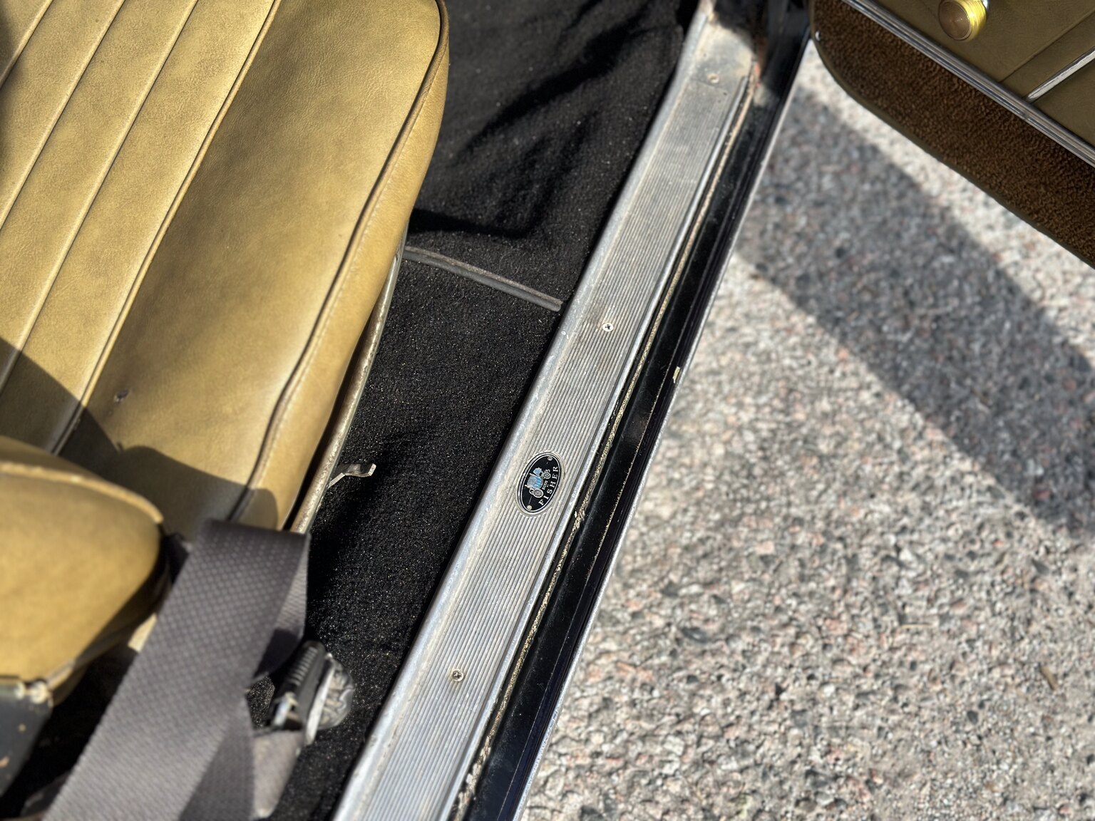 Interiörbild 1969 Pontiac GTO 406cid 