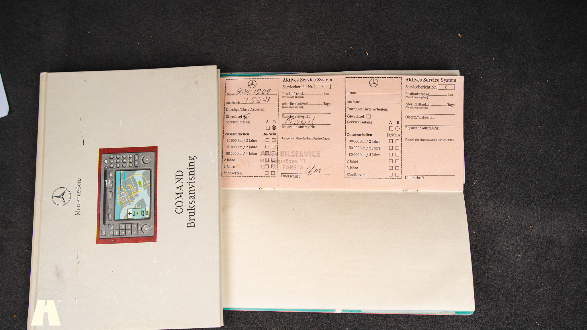 Dokumentation, 2000 Mercedes E430