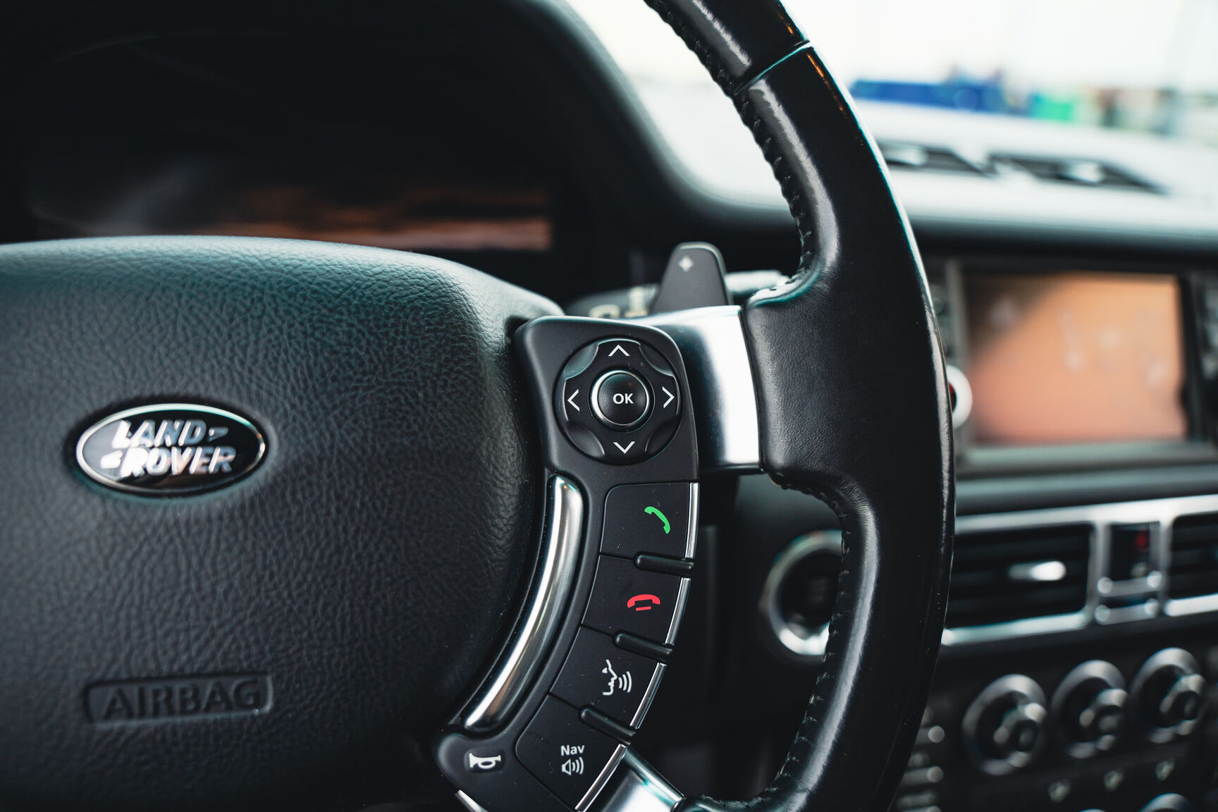 Innenraumfoto von 2012 Range Rover TDV8 Vouge