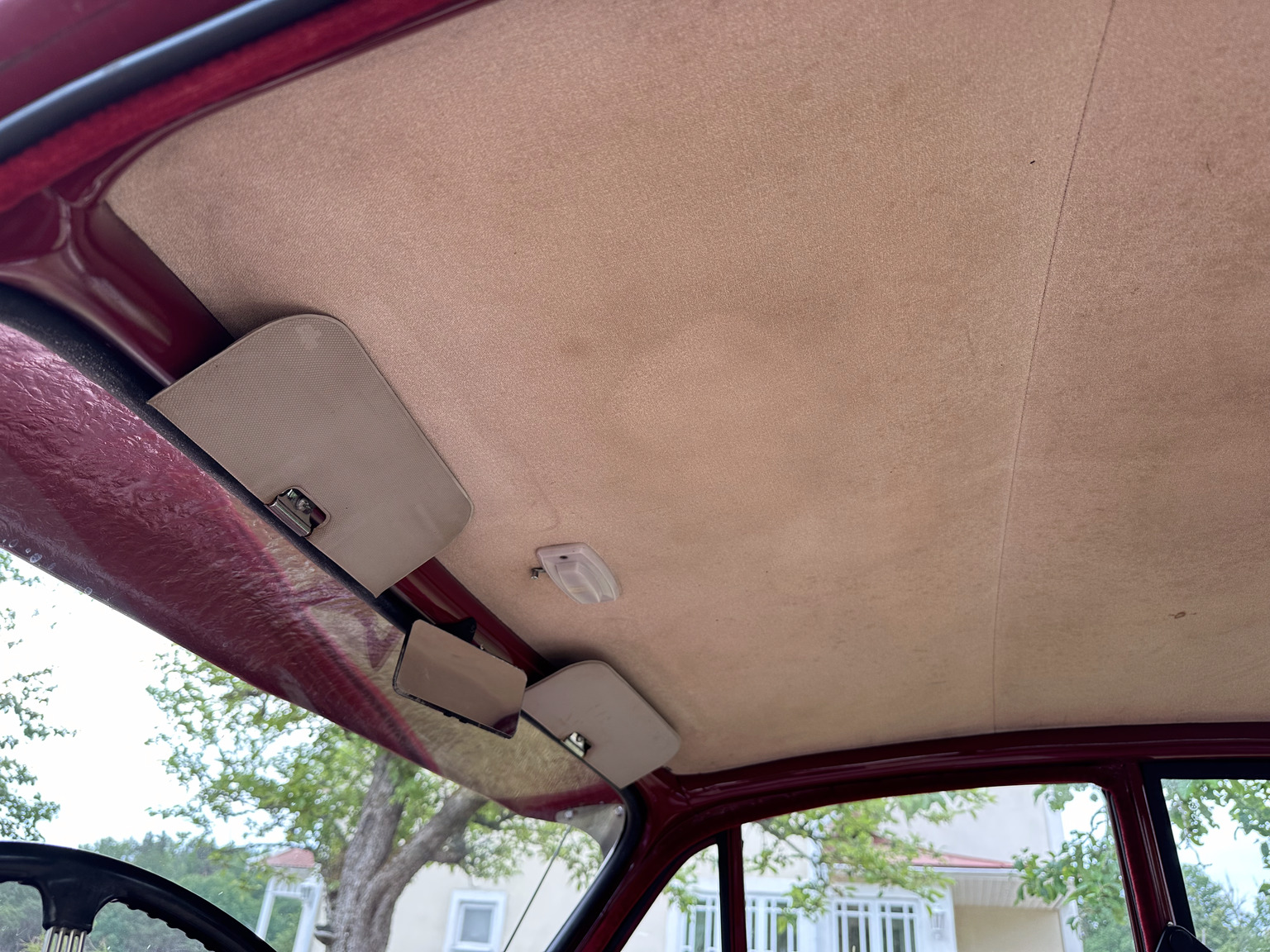 Interiörbild 1958 Morris Minor 1000