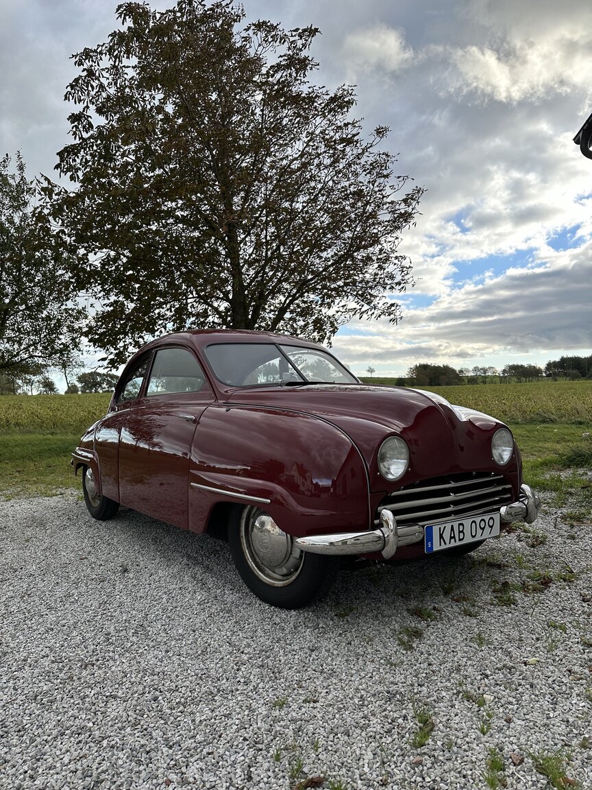 Exteriörbild på 1955 Saab 92 B De Luxe (36)