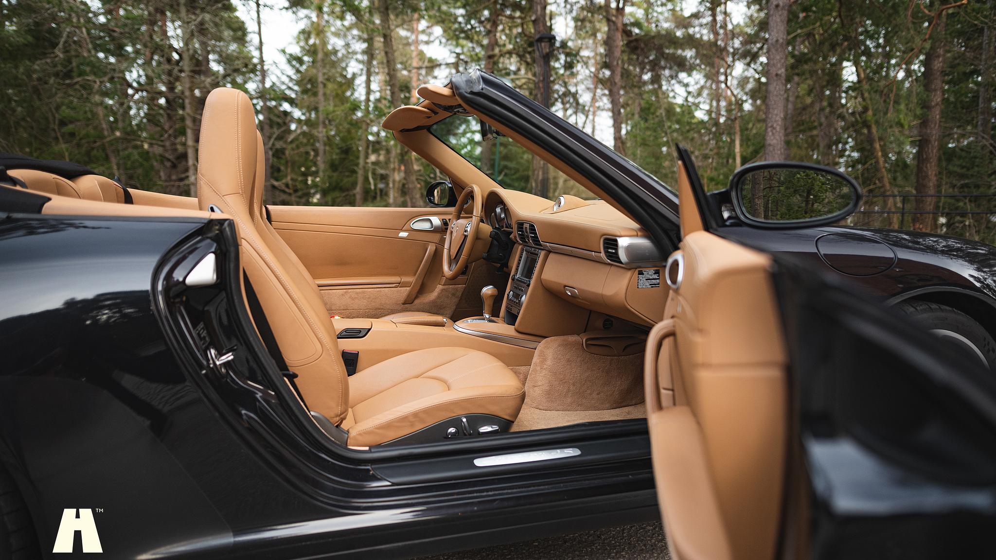 Interiörbild 2008 Porsche 997 4S Cabriolet 