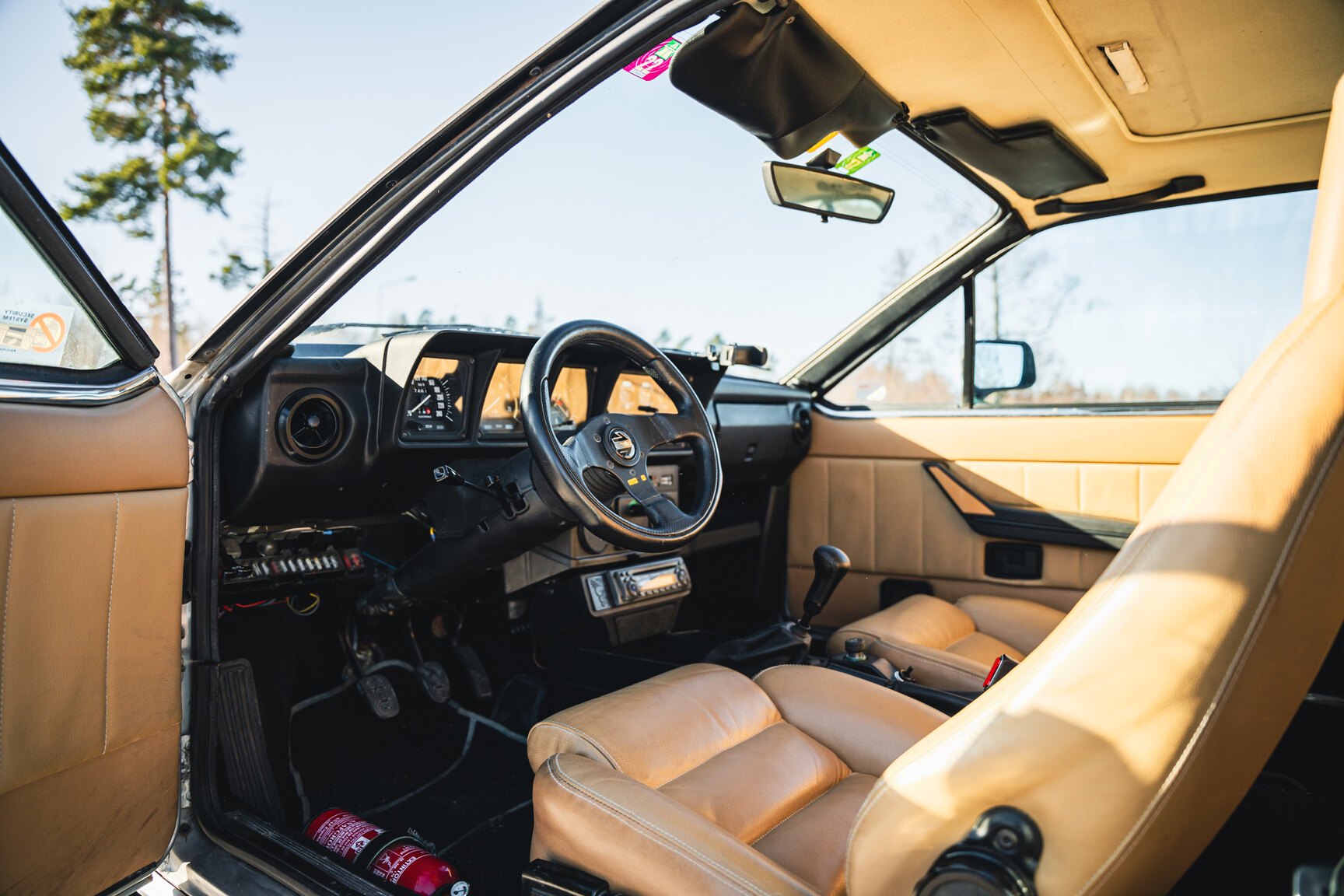 Interiörbild 1985 Alfa Romeo GTV 6 2.5