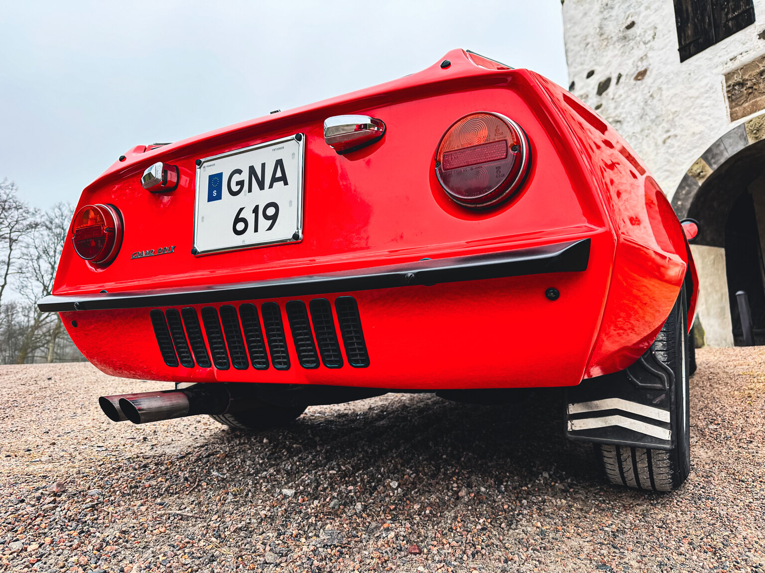 Exteriörbild på 1971 Fiat Lombardi Grand Prix 850